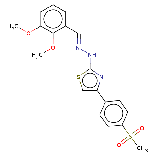 Chemical structure of BindingDB Monomer ID 50562264