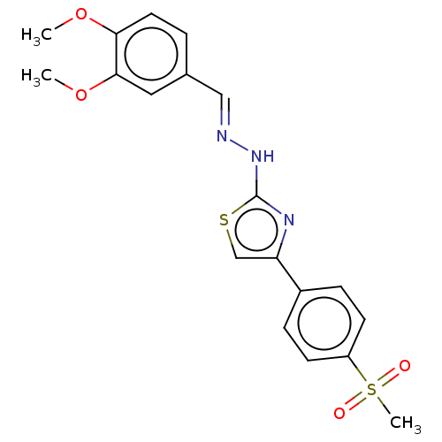 Chemical structure of BindingDB Monomer ID 50562267