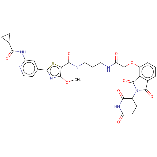 Chemical structure of BindingDB Monomer ID 50562312