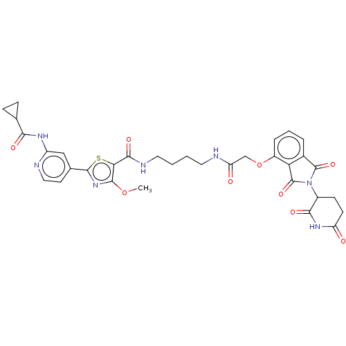Chemical structure of BindingDB Monomer ID 50562313