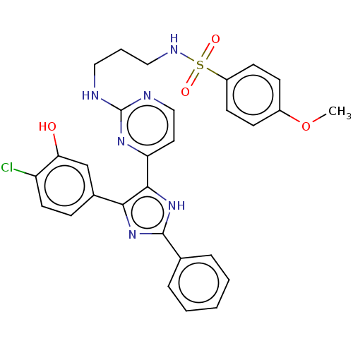 Chemical structure of BindingDB Monomer ID 50563436