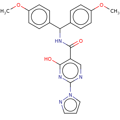 Chemical structure of BindingDB Monomer ID 50563887