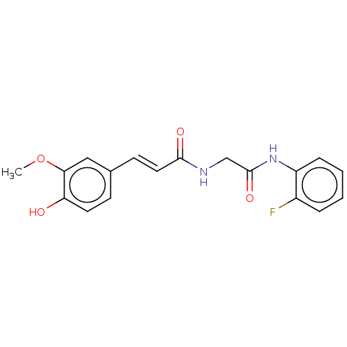 Chemical structure of BindingDB Monomer ID 50564495
