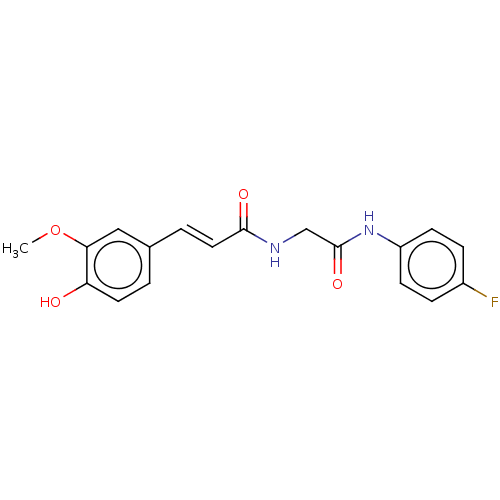 Chemical structure of BindingDB Monomer ID 50564497