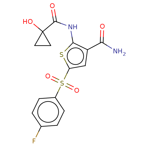 Chemical structure of BindingDB Monomer ID 50566252