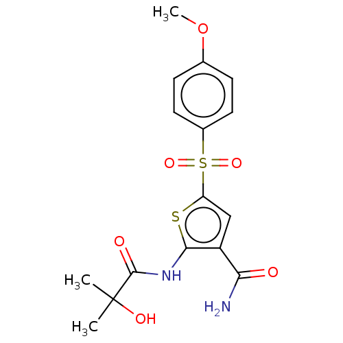 Chemical structure of BindingDB Monomer ID 50566254