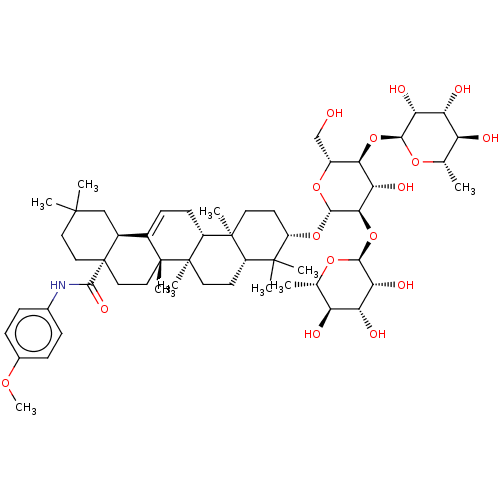 Chemical structure of BindingDB Monomer ID 50567442