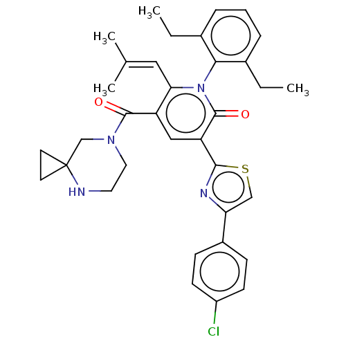 Chemical structure of BindingDB Monomer ID 50567819