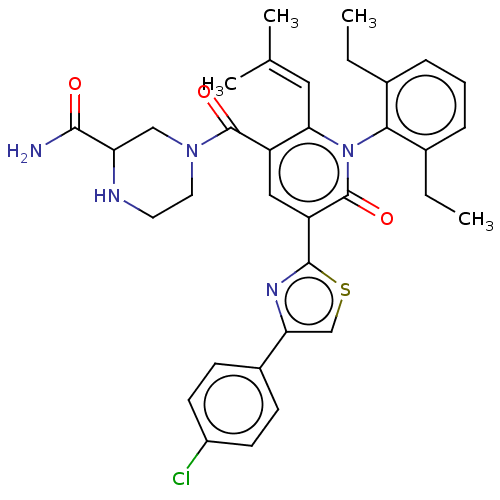 Chemical structure of BindingDB Monomer ID 50567825