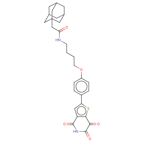 Chemical structure of BindingDB Monomer ID 50571228