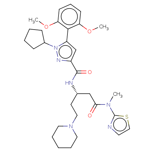 Chemical structure of BindingDB Monomer ID 50571402