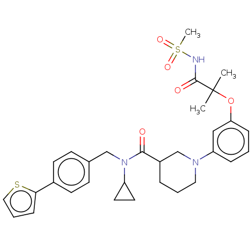 Chemical structure of BindingDB Monomer ID 50571662