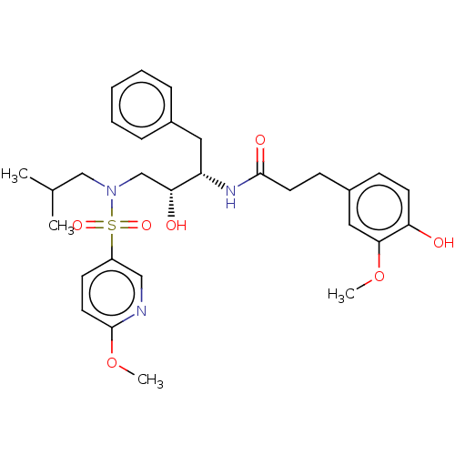 Chemical structure of BindingDB Monomer ID 50572555