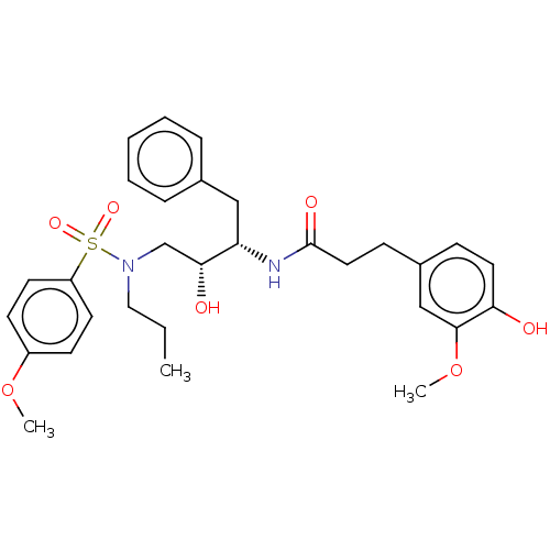 Chemical structure of BindingDB Monomer ID 50572556