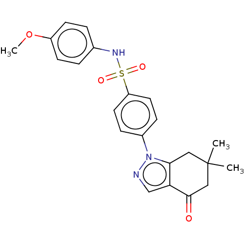 Chemical structure of BindingDB Monomer ID 50573542