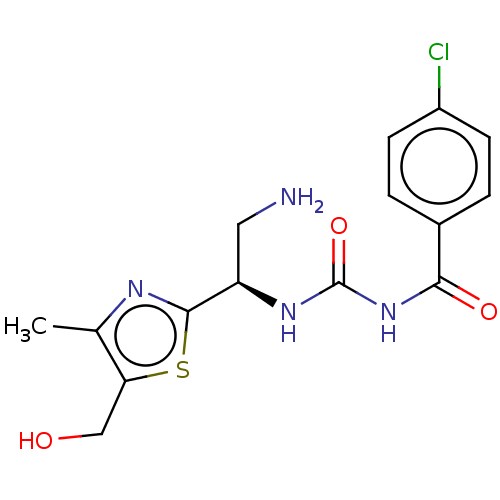 Chemical structure of BindingDB Monomer ID 50573614