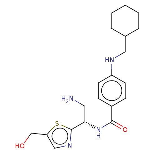 Chemical structure of BindingDB Monomer ID 50573621