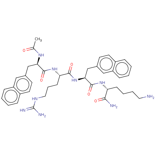 Chemical structure of BindingDB Monomer ID 50574243