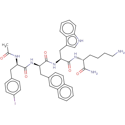 Chemical structure of BindingDB Monomer ID 50574255