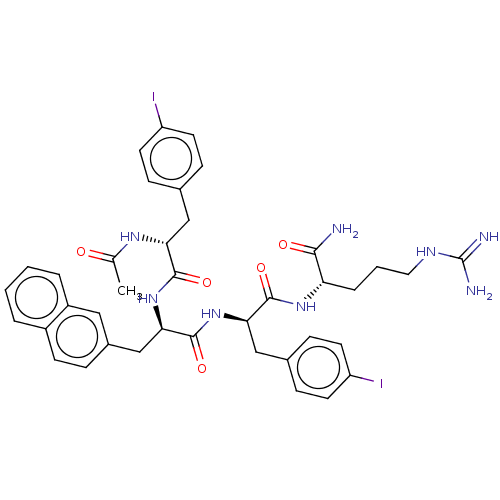 Chemical structure of BindingDB Monomer ID 50574256