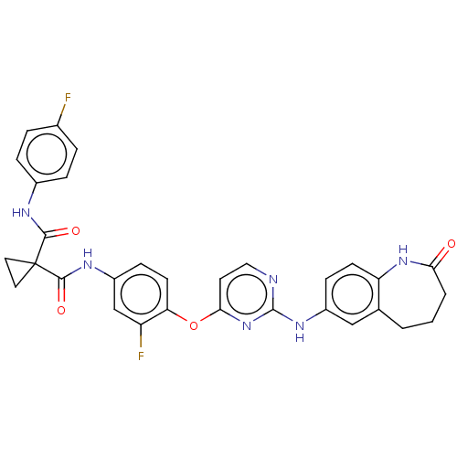 Chemical structure of BindingDB Monomer ID 50577821