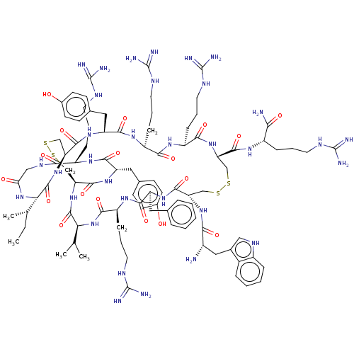 Chemical structure of BindingDB Monomer ID 50580059