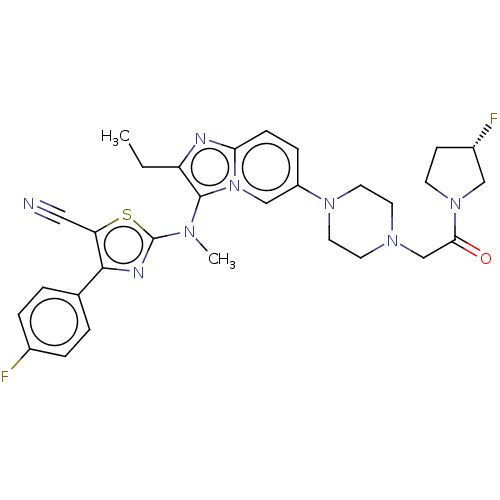 Chemical structure of BindingDB Monomer ID 50580257