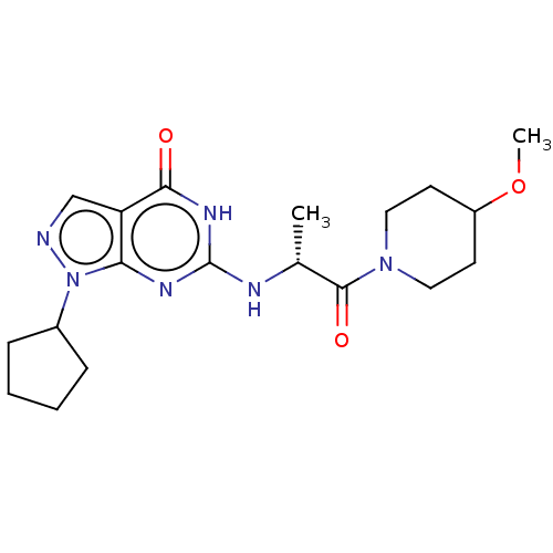 Chemical structure of BindingDB Monomer ID 50581174