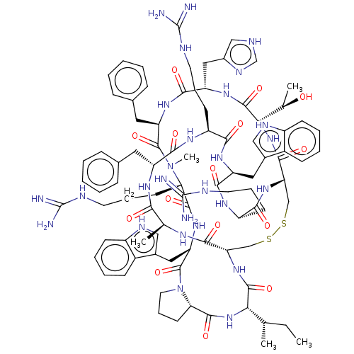 Chemical structure of BindingDB Monomer ID 50581307