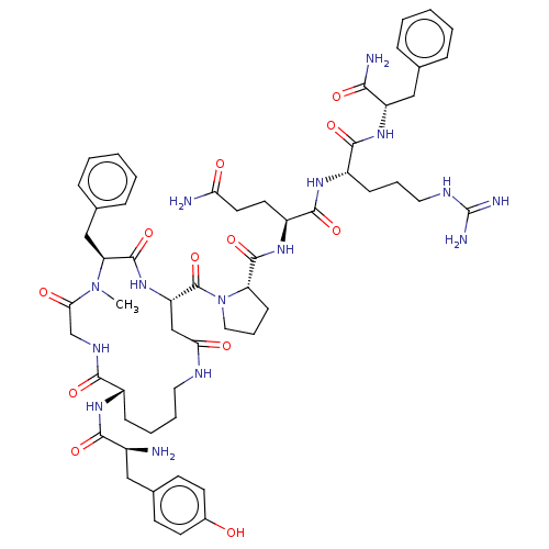 Chemical structure of BindingDB Monomer ID 50581385
