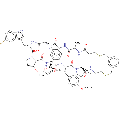 Chemical structure of BindingDB Monomer ID 50581536