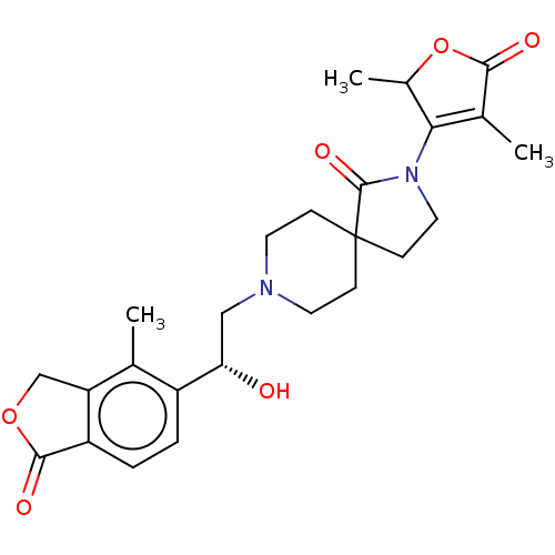 Chemical structure of BindingDB Monomer ID 50582621