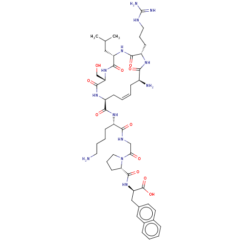Chemical structure of BindingDB Monomer ID 50583267