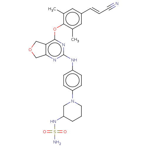 Chemical structure of BindingDB Monomer ID 50583355