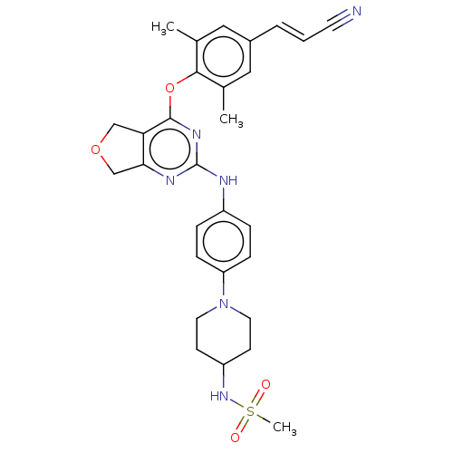 Chemical structure of BindingDB Monomer ID 50583356