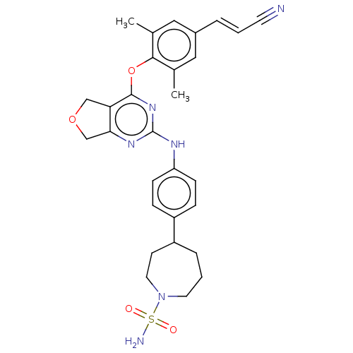 Chemical structure of BindingDB Monomer ID 50583361