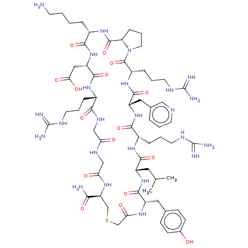 Chemical structure of BindingDB Monomer ID 50583814