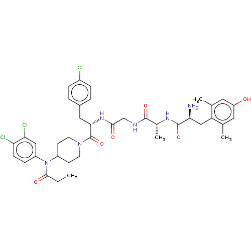 Chemical structure of BindingDB Monomer ID 50586818