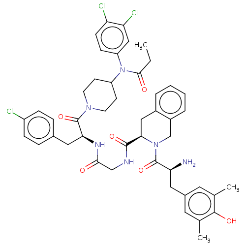 Chemical structure of BindingDB Monomer ID 50586820