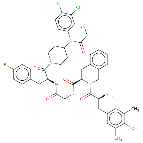 Chemical structure of BindingDB Monomer ID 50586821