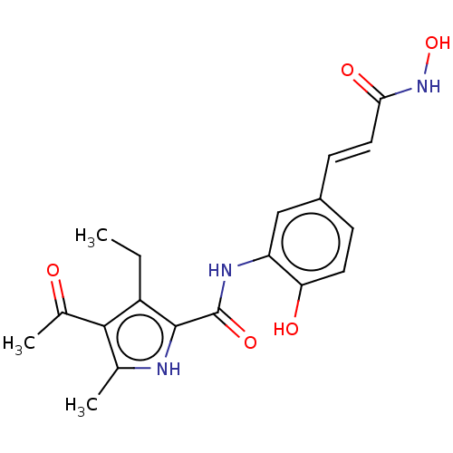 Chemical structure of BindingDB Monomer ID 50587256
