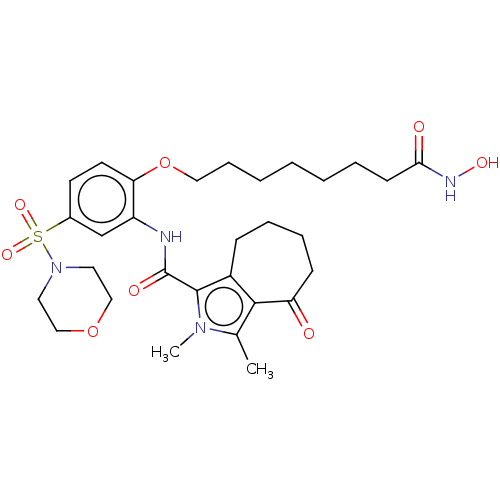 Chemical structure of BindingDB Monomer ID 50587260