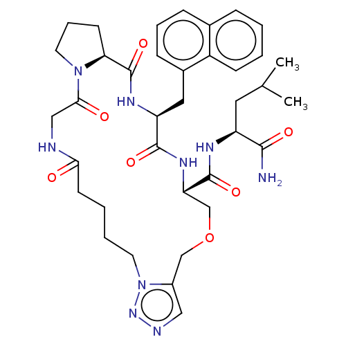 Chemical structure of BindingDB Monomer ID 50587394