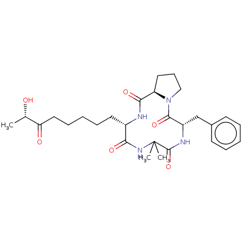 Chemical structure of BindingDB Monomer ID 50588310