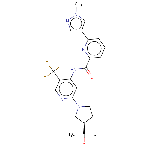 Chemical structure of BindingDB Monomer ID 50590221