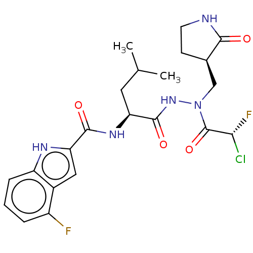 Chemical structure of BindingDB Monomer ID 50591391
