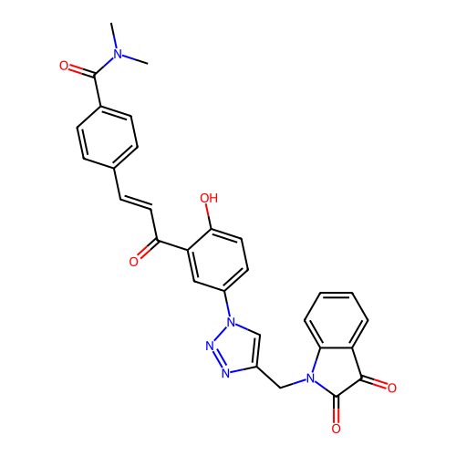 Chemical structure of BindingDB Monomer ID 50592534