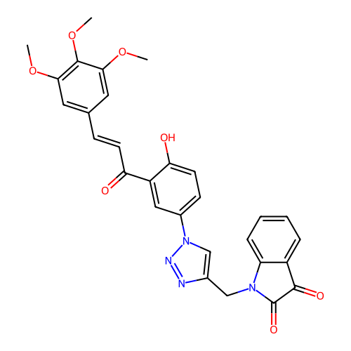 Chemical structure of BindingDB Monomer ID 50592539