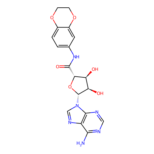 Chemical structure of BindingDB Monomer ID 50592543