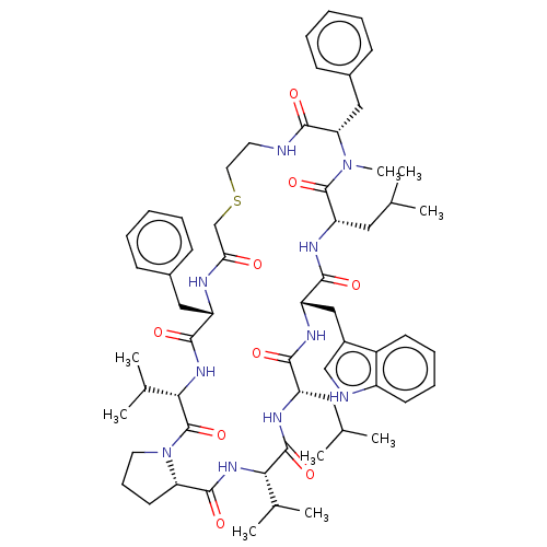 Chemical structure of BindingDB Monomer ID 50593243